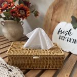 جا دستمال حصیری