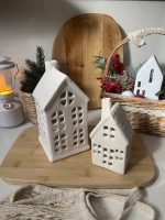 کلبه برفی سرامیکی کریسمسی