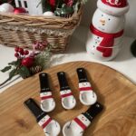 قاشق پیمانه آدم برفی