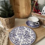 پیش دستی قلم آبی