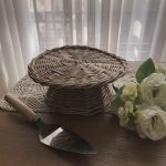 پایه کیک حصیری