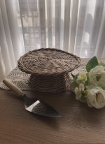 پایه کیک حصیری