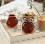 فنجان پیرکس چای خوری تپل شیاردار - Image 2