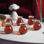 فنجان چای خوری پیرکس تپل خمره ای