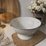 آبکش لعابی طرح ایکیا