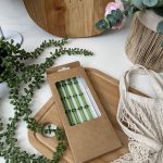 نی شیشه ای طرح بامبو